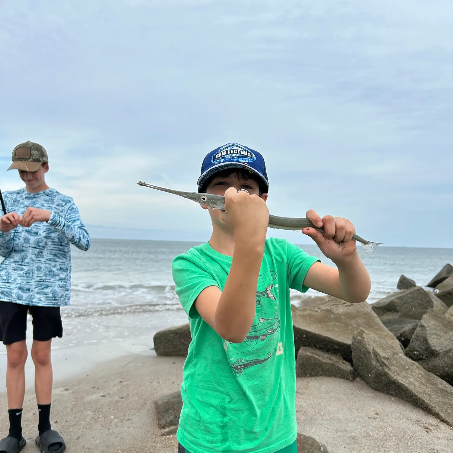 The most recent Atlantic needlefish catches on Fishbrain