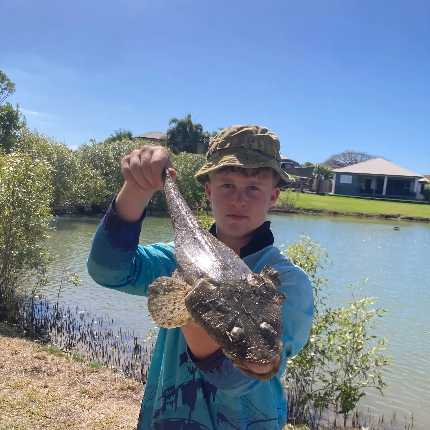 Dusky flathead caught on Fishbrain
