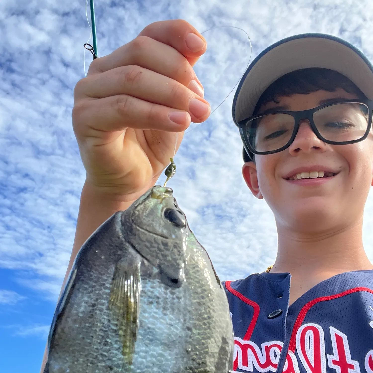 Bluegill caught on Fishbrain