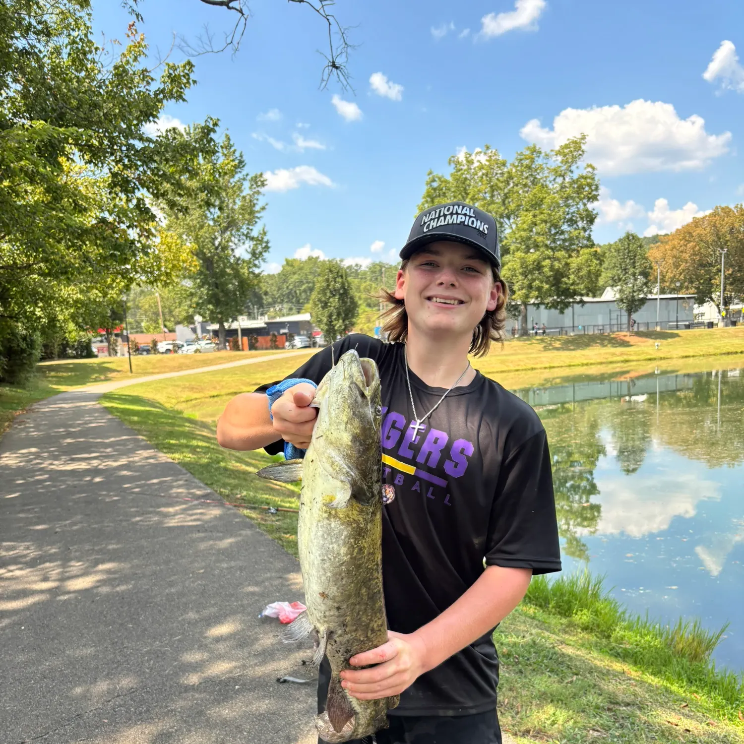 Flathead catfish caught on Fishbrain