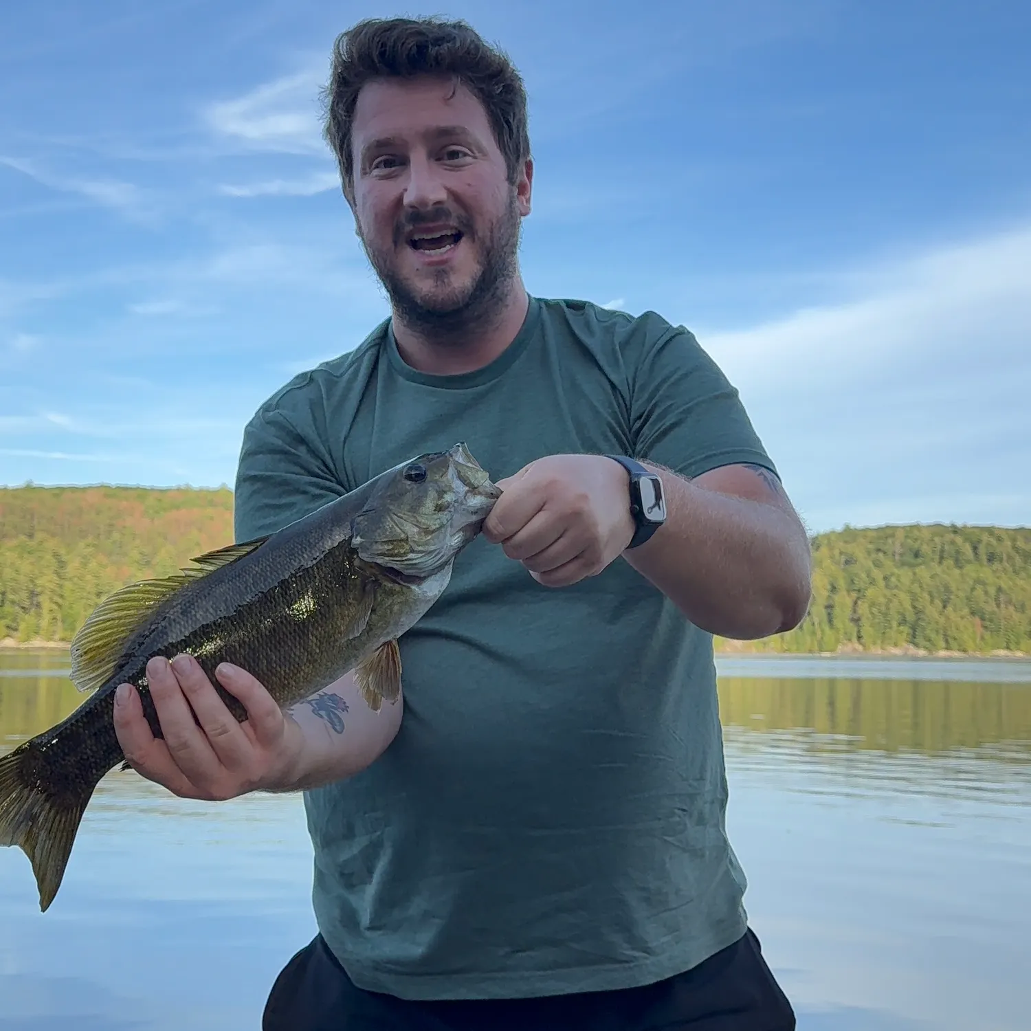 Smallmouth bass caught on Fishbrain