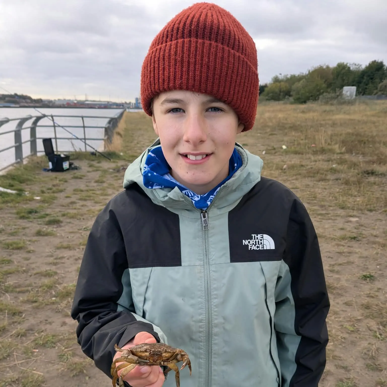 Green crab caught on Fishbrain
