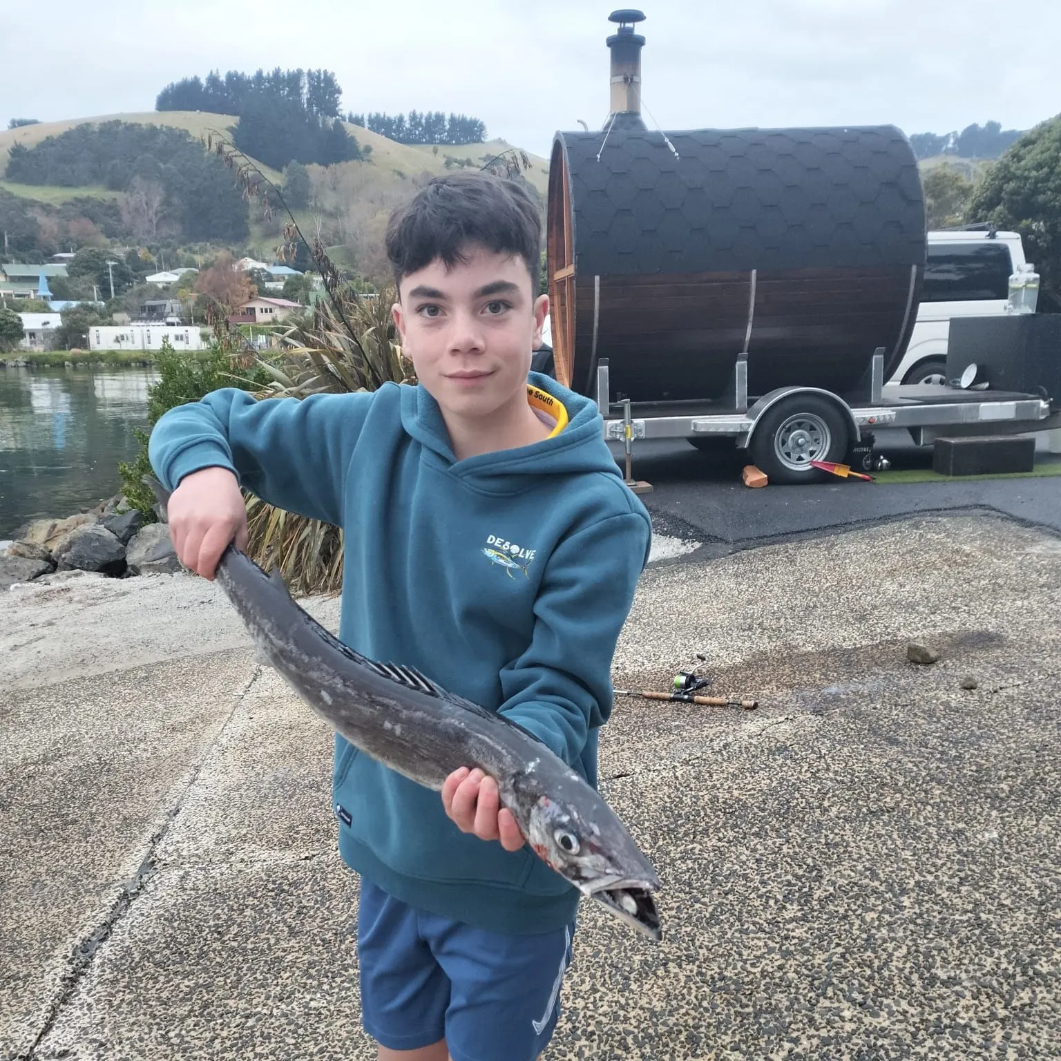 Snoek caught on Fishbrain