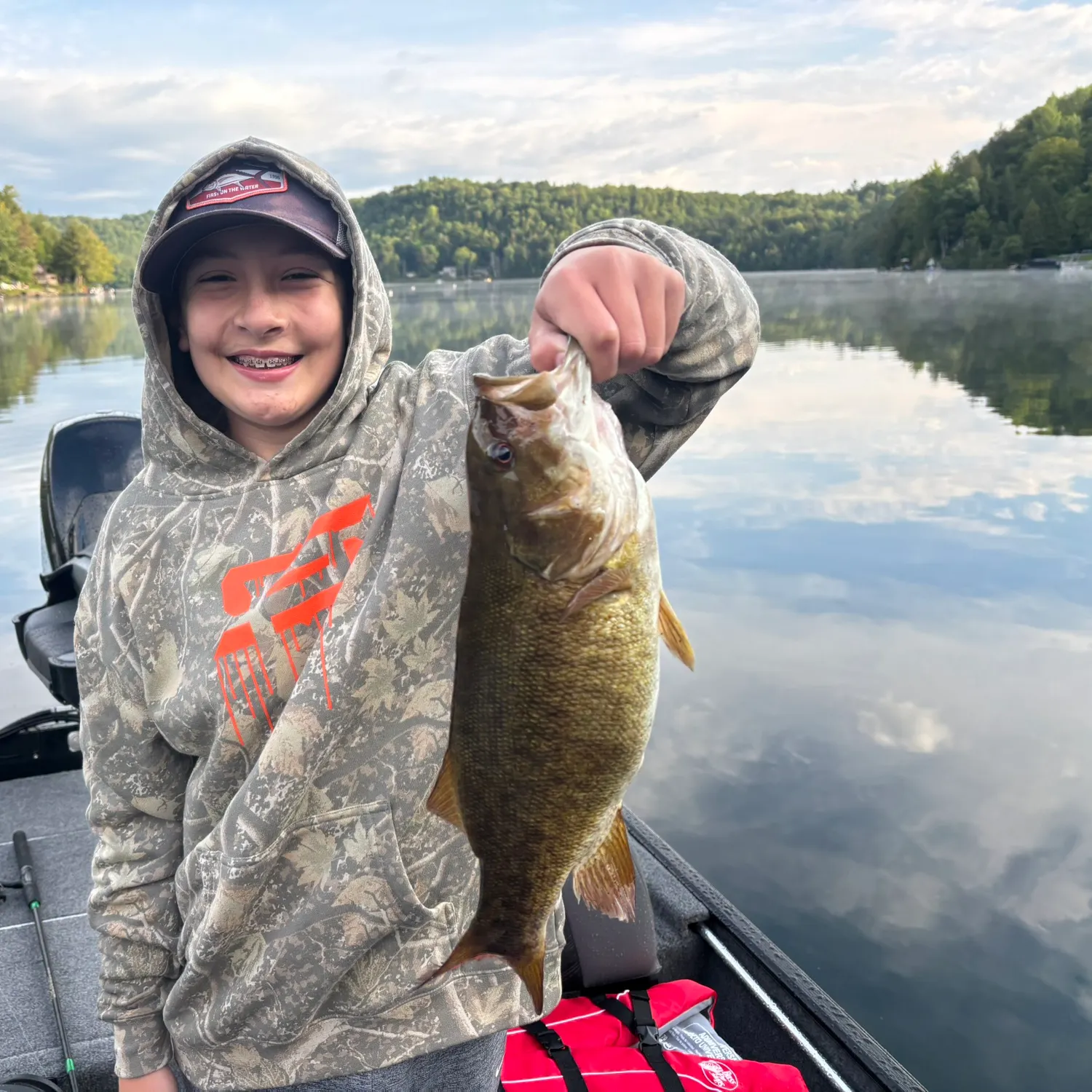 Smallmouth bass caught on Fishbrain