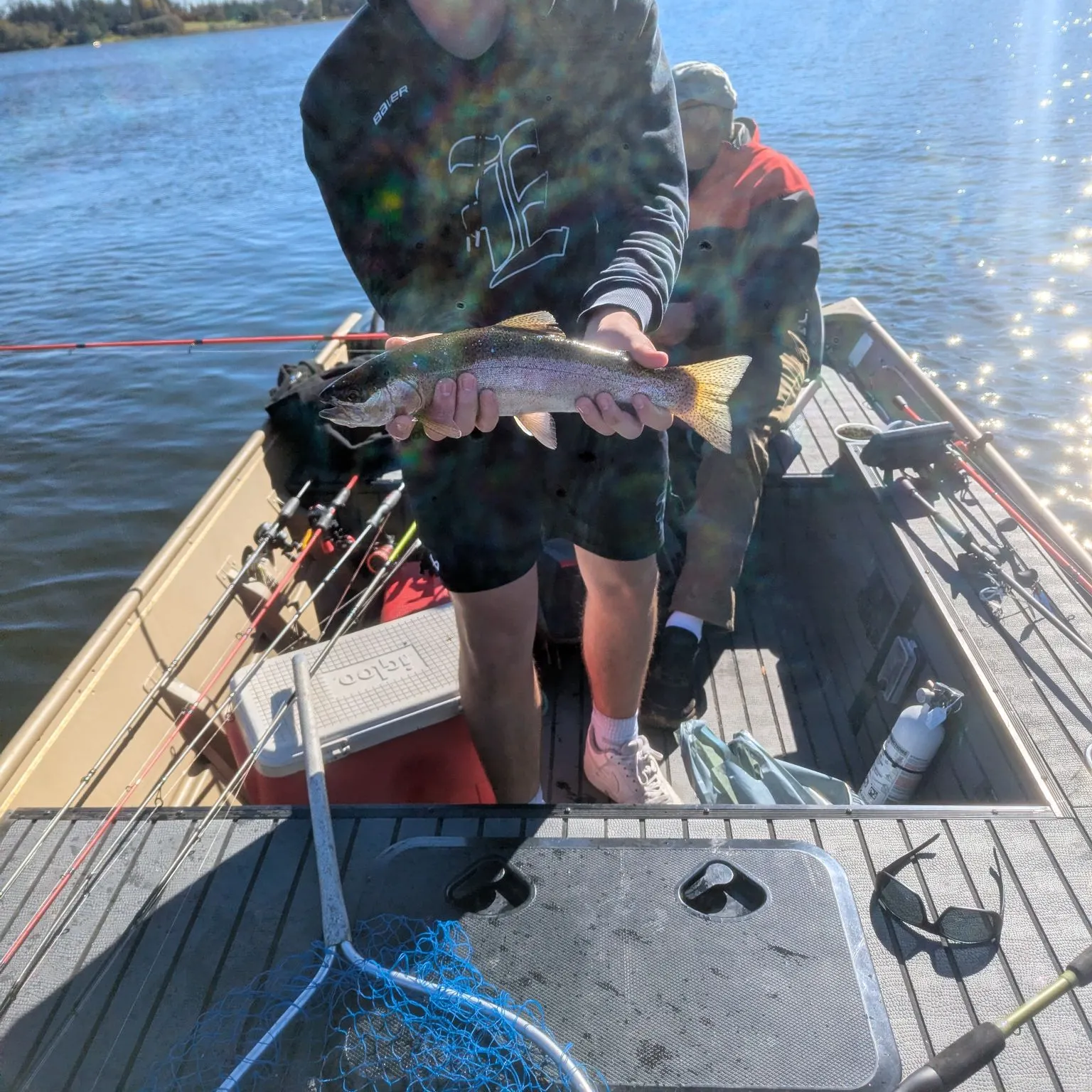 Rainbow trout caught on Fishbrain