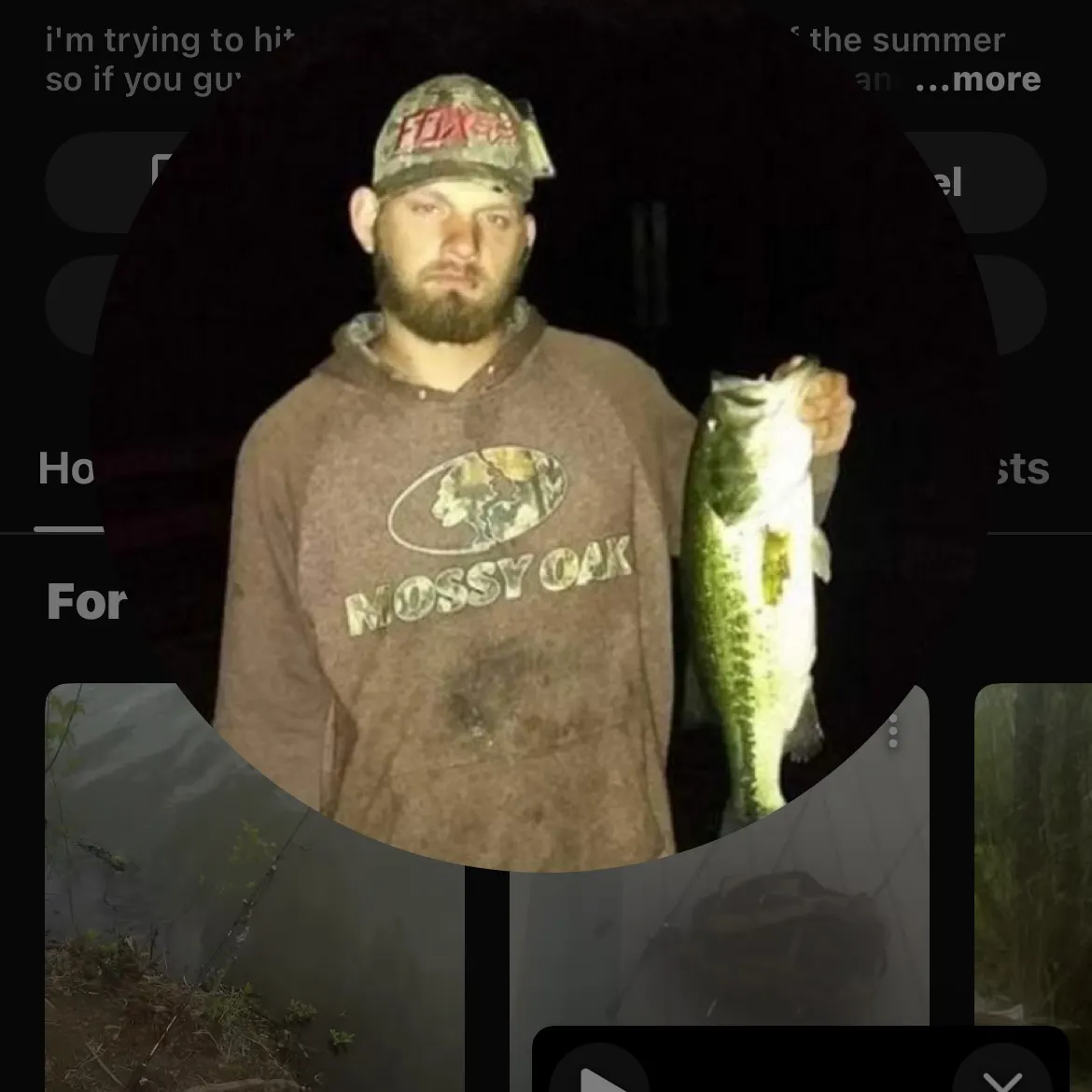 recently logged catches