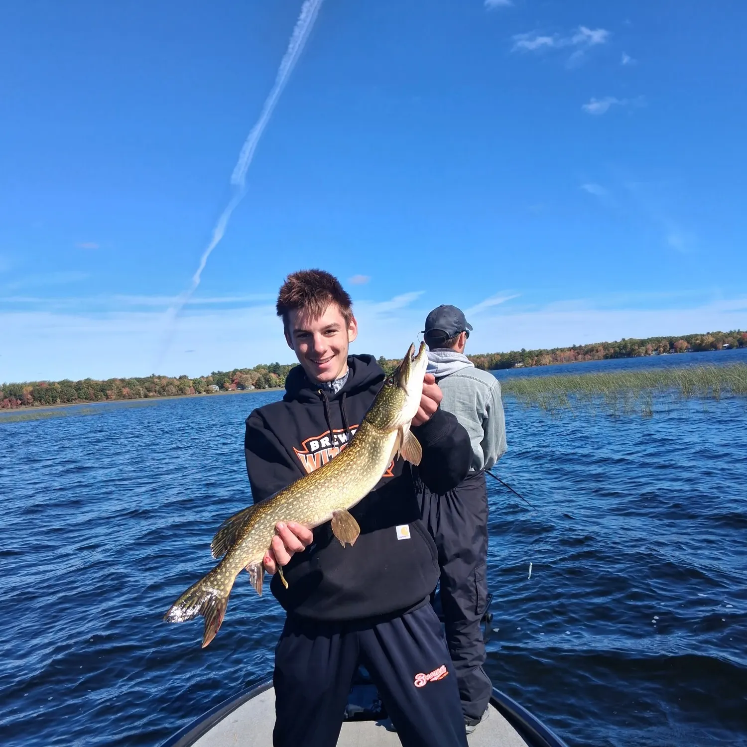 Northern pike caught on Fishbrain