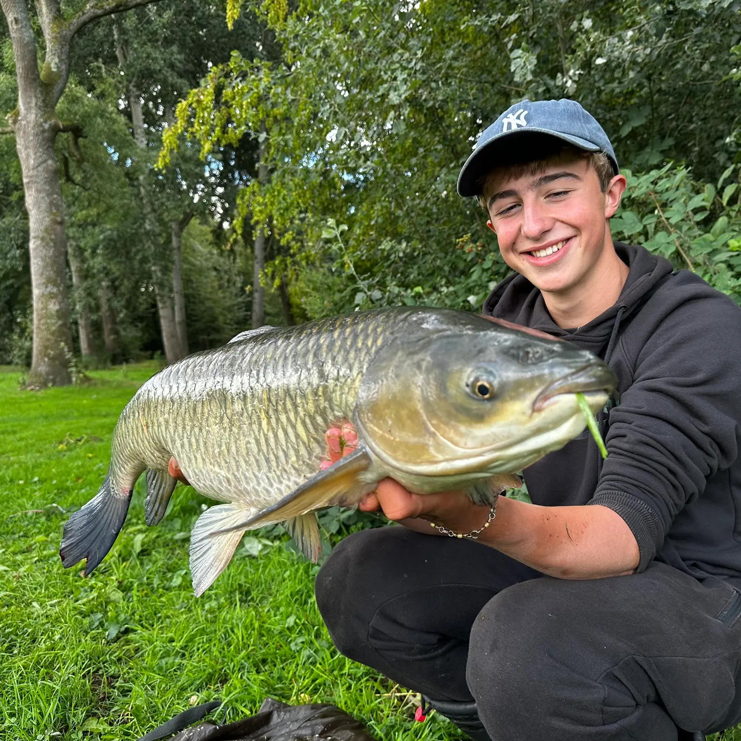 Grass carp caught on Fishbrain