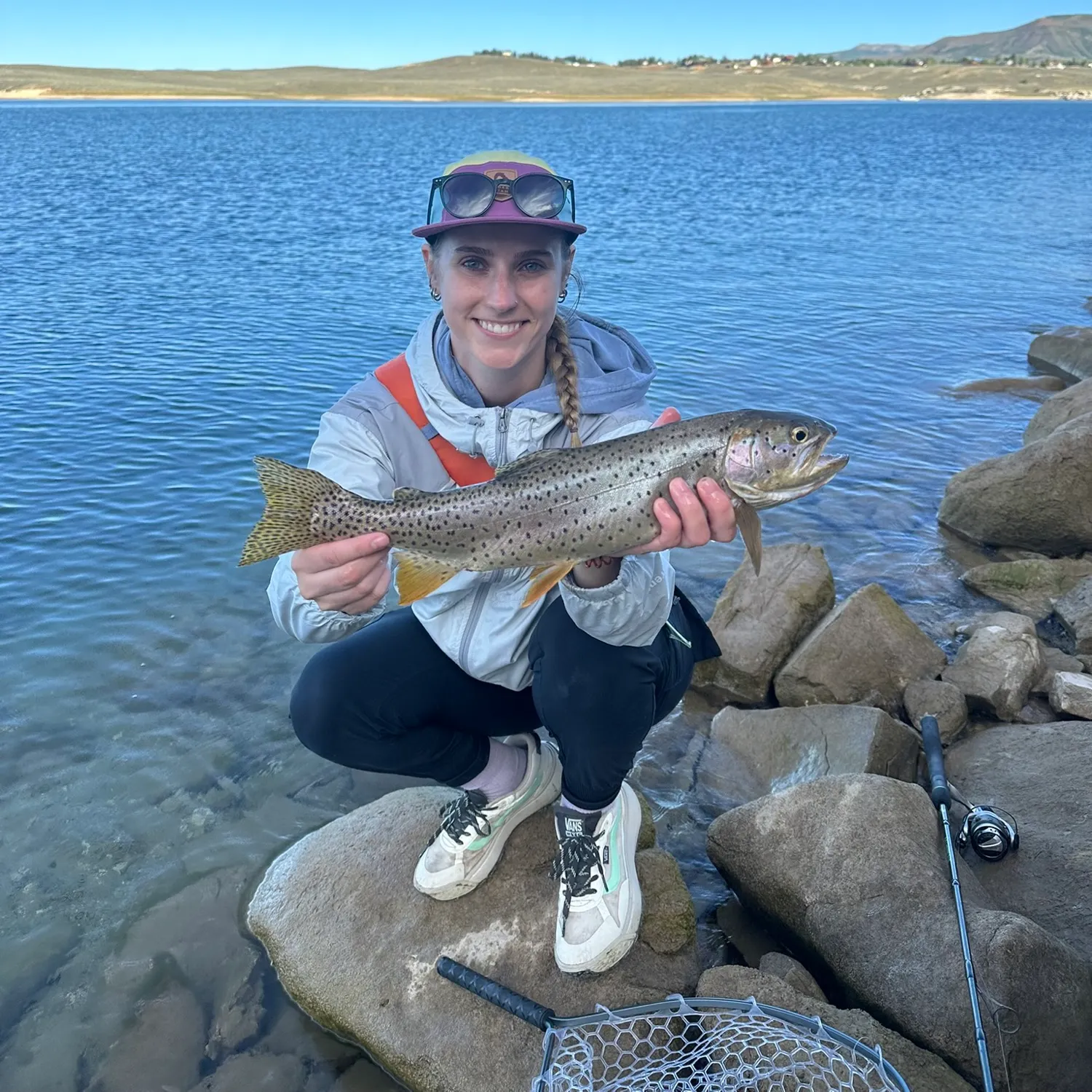 Cutthroat trout caught on Fishbrain