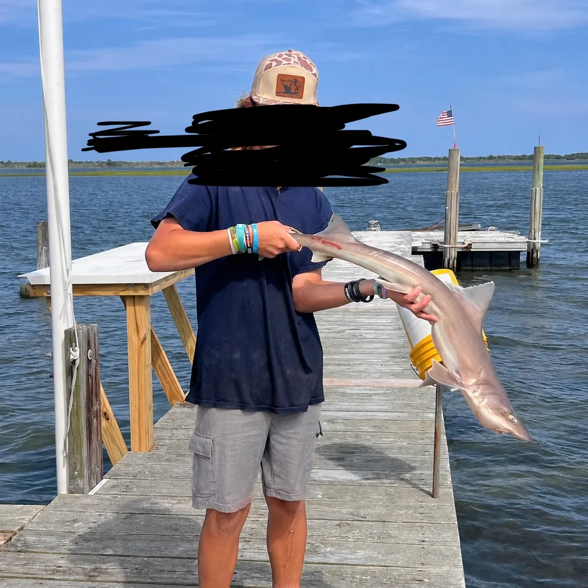 The most recent Grey smooth-hound catches on Fishbrain