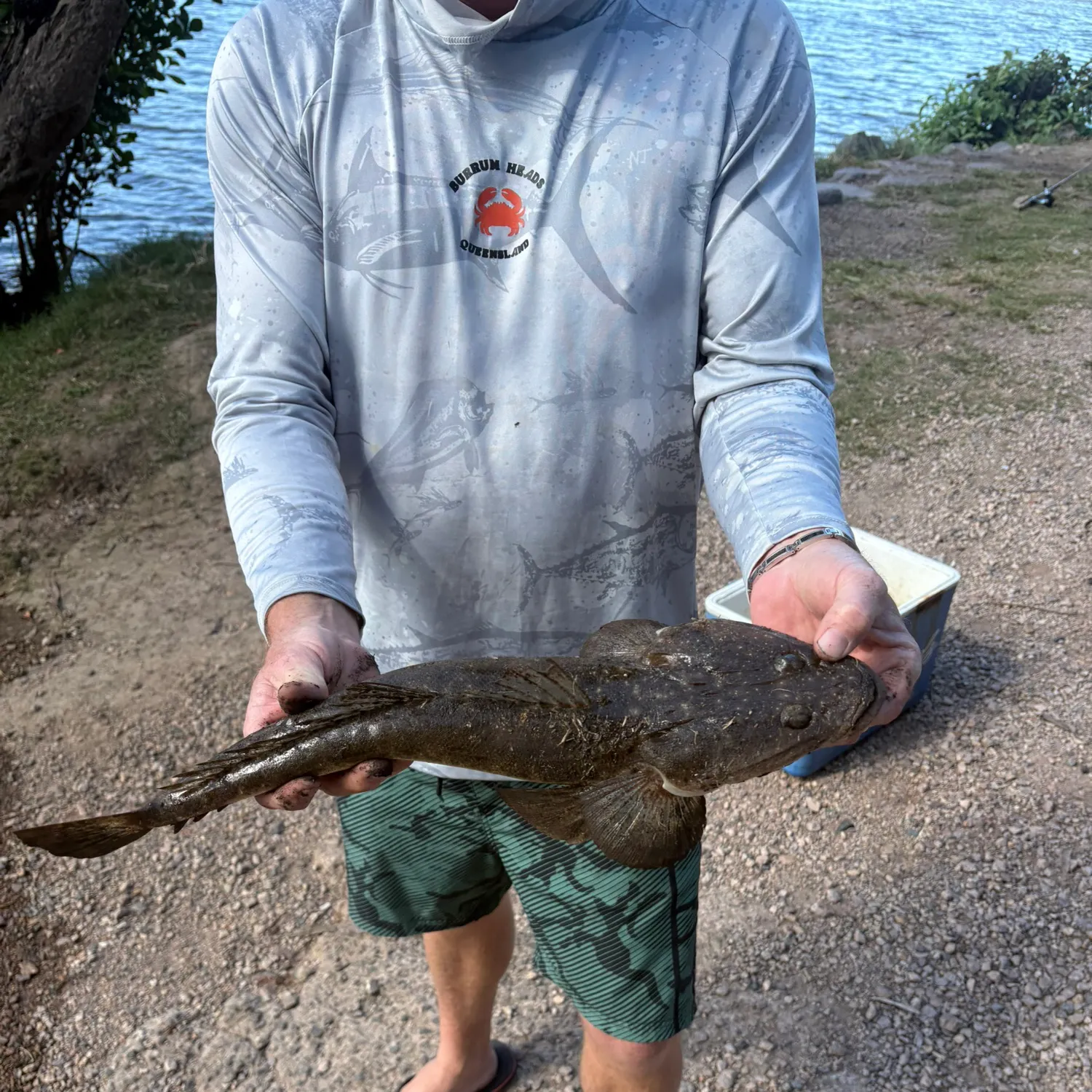 Dusky flathead caught on Fishbrain