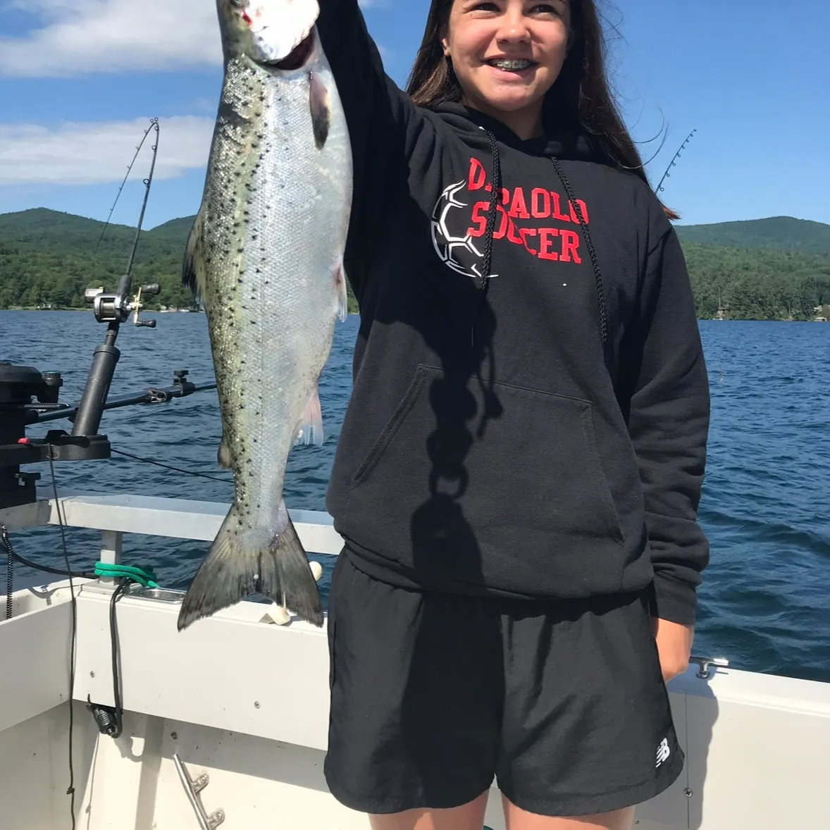 The most recent Landlocked atlantic salmon catches on Fishbrain