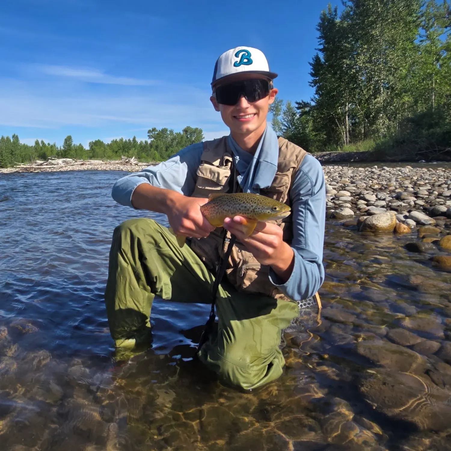 The most recent Brown trout catches on Fishbrain