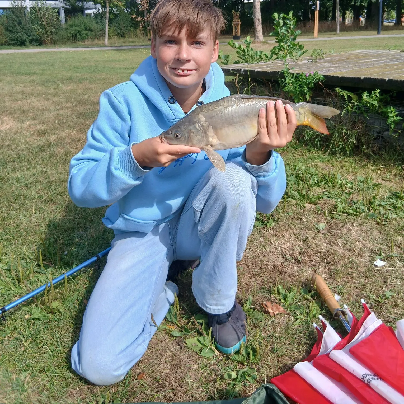 Mirror carp caught on Fishbrain