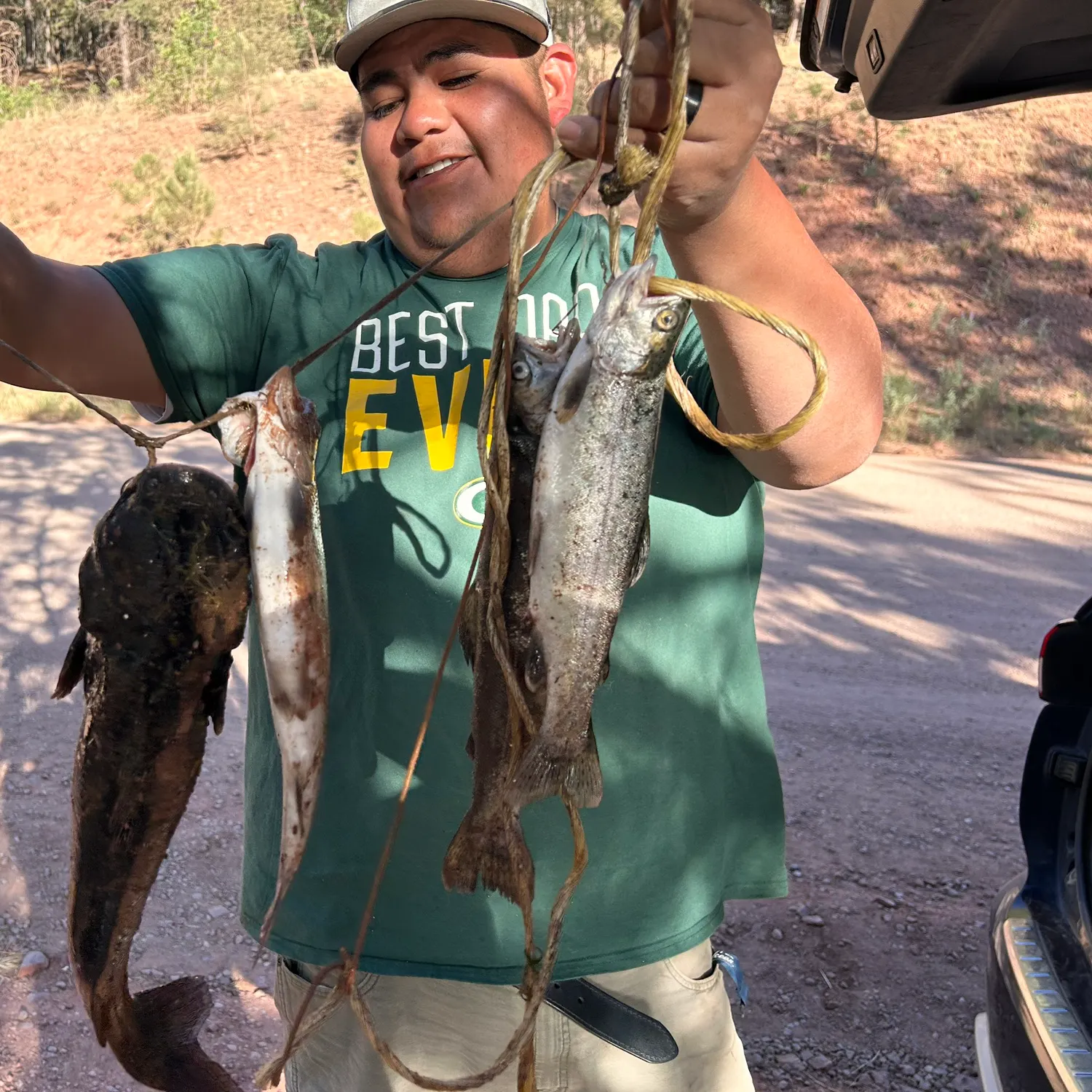 recently logged catches