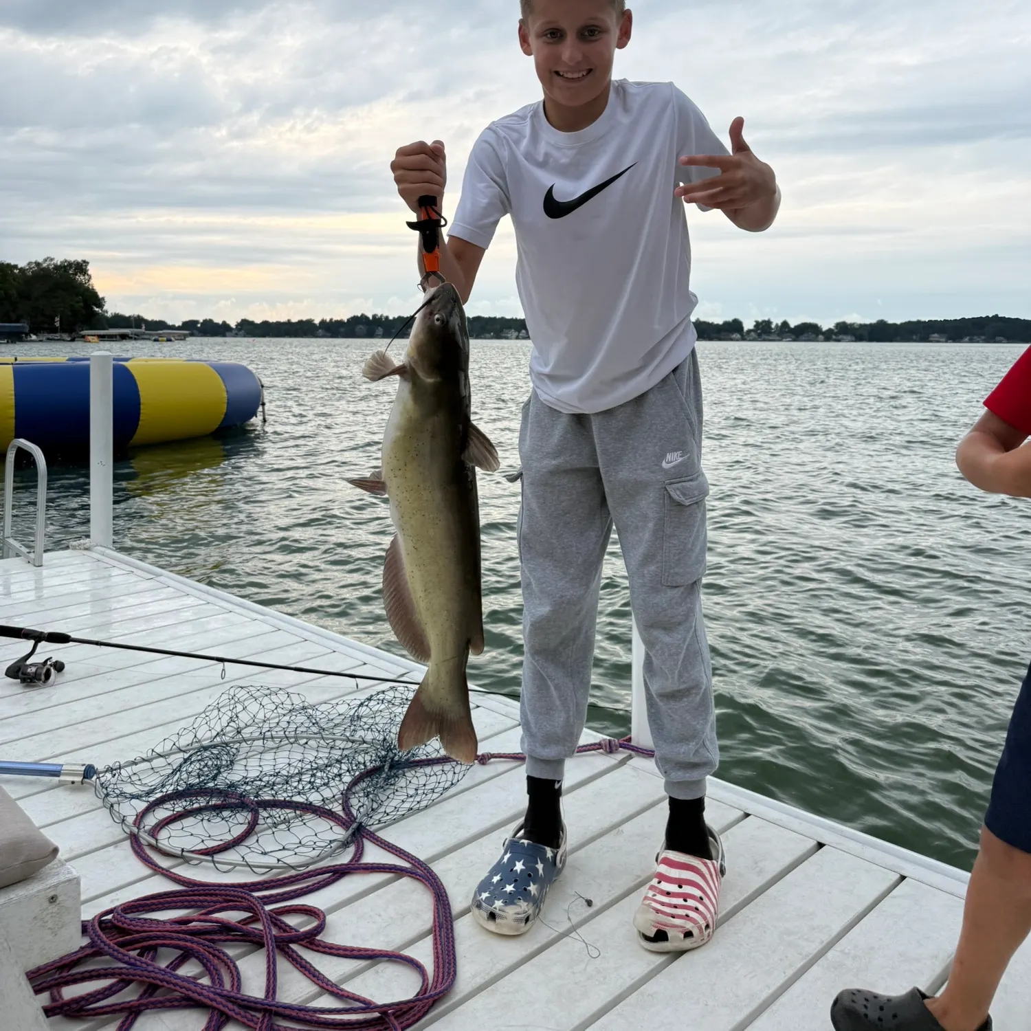 Channel catfish caught on Fishbrain