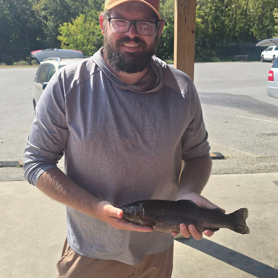 Rainbow trout caught on Fishbrain
