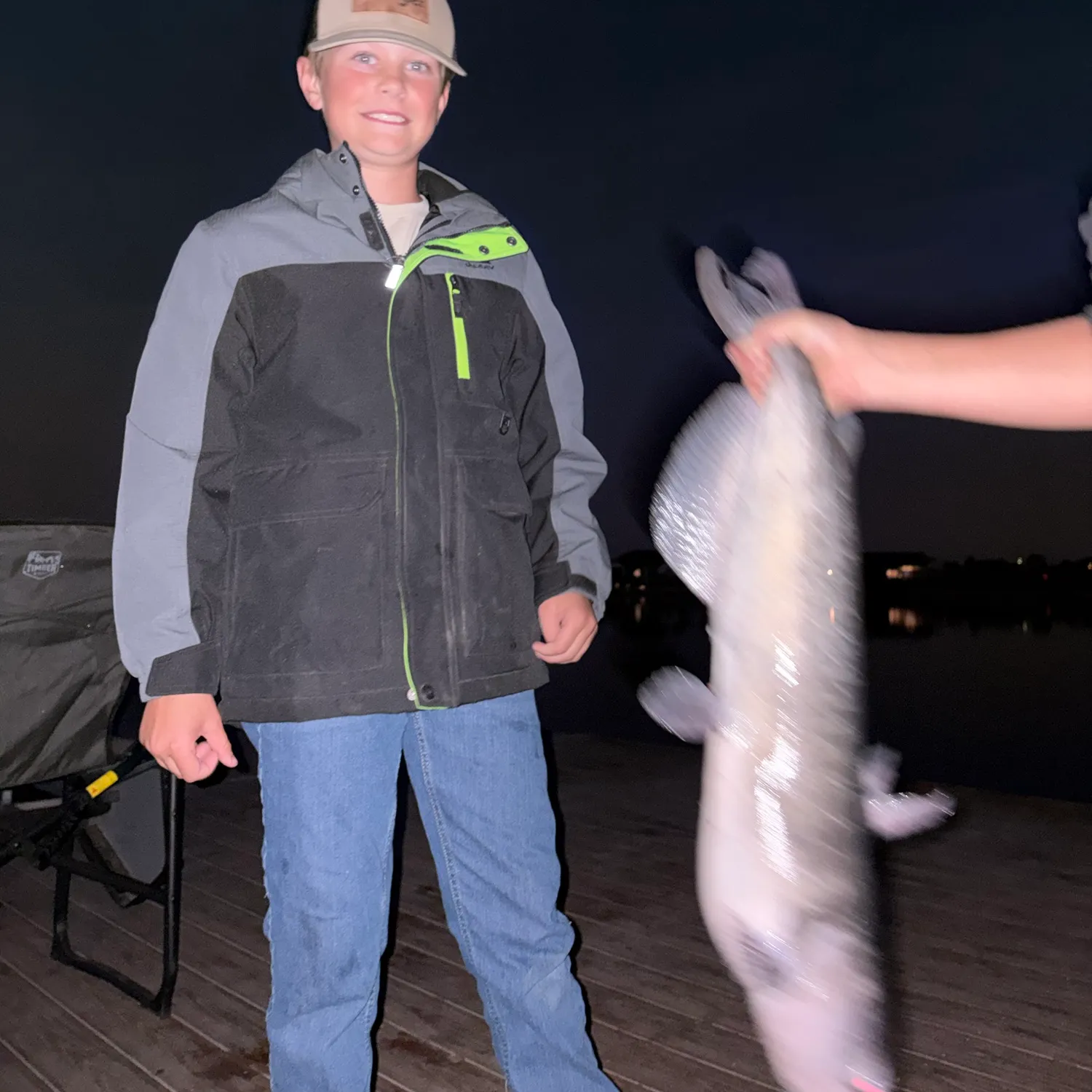 Channel catfish caught on Fishbrain