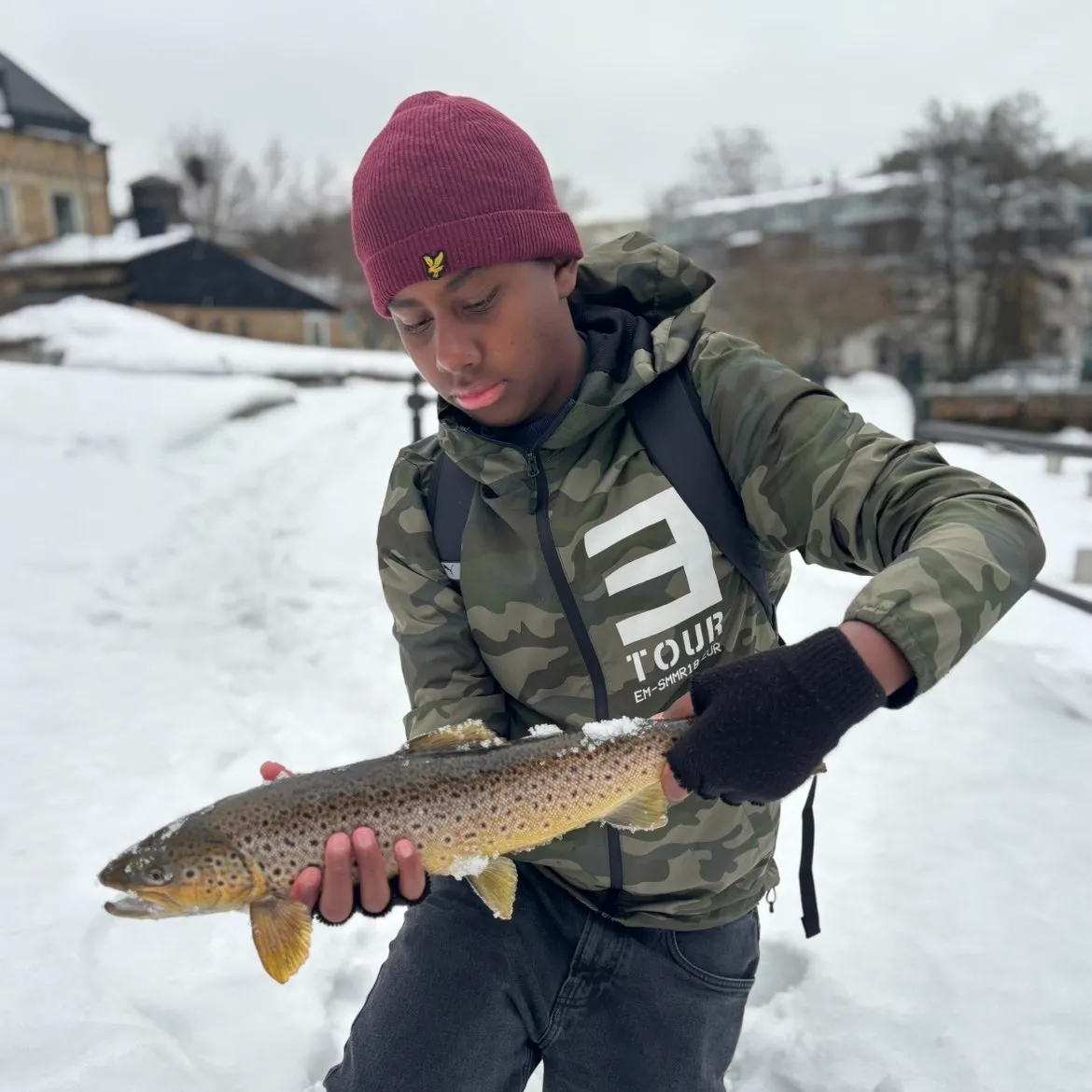 The most recent Sea trout catches on Fishbrain