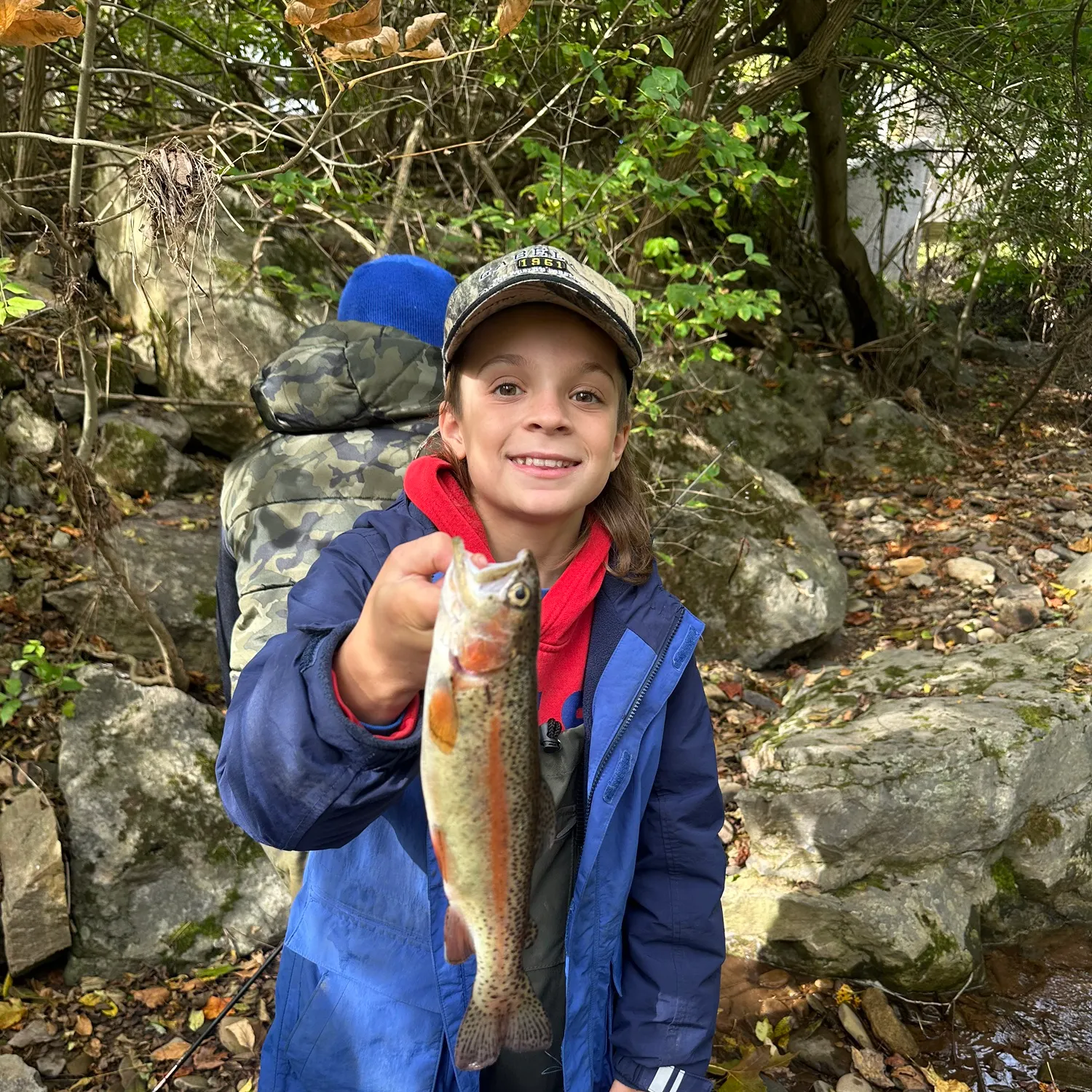 Rainbow trout caught on Fishbrain