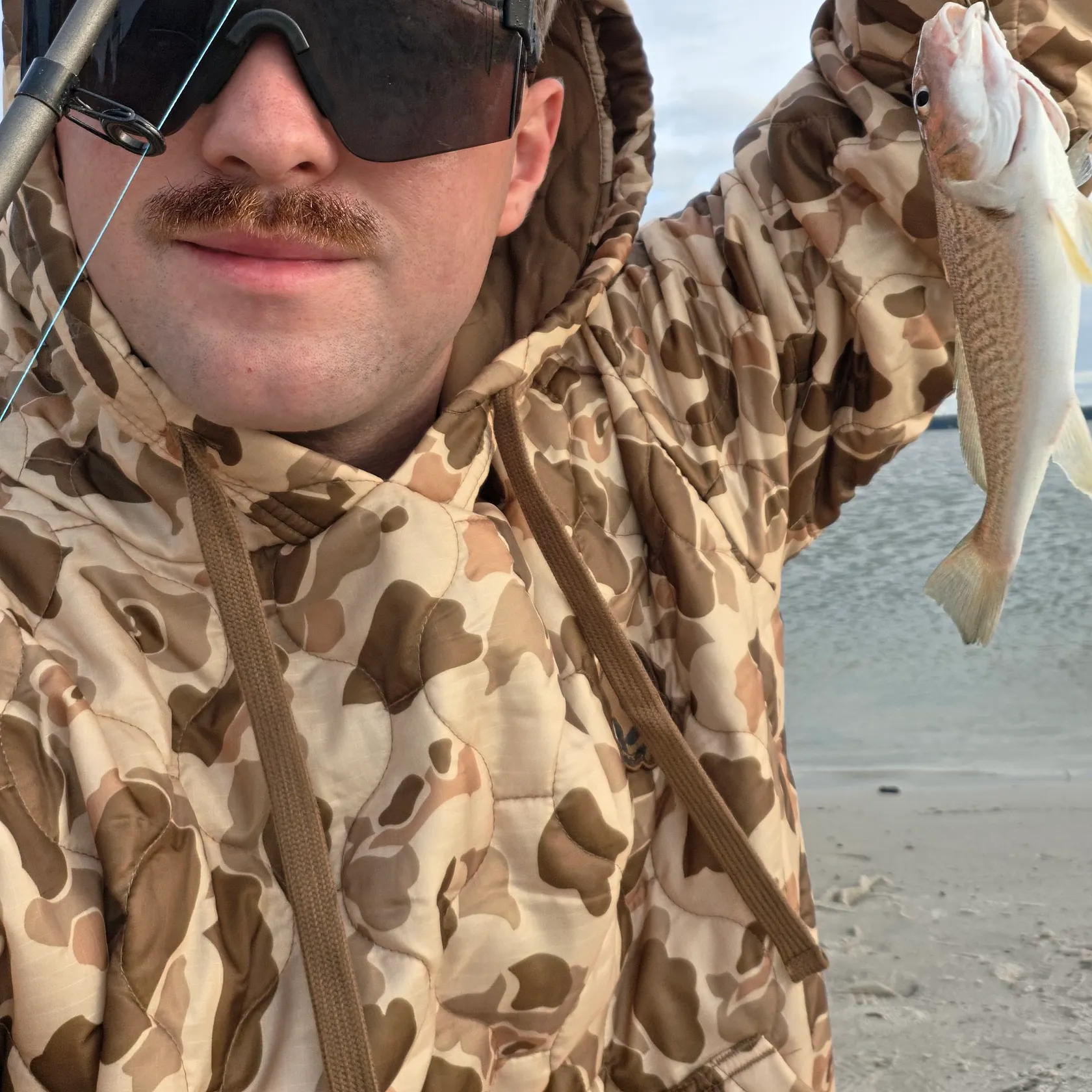 Atlantic croaker caught on Fishbrain