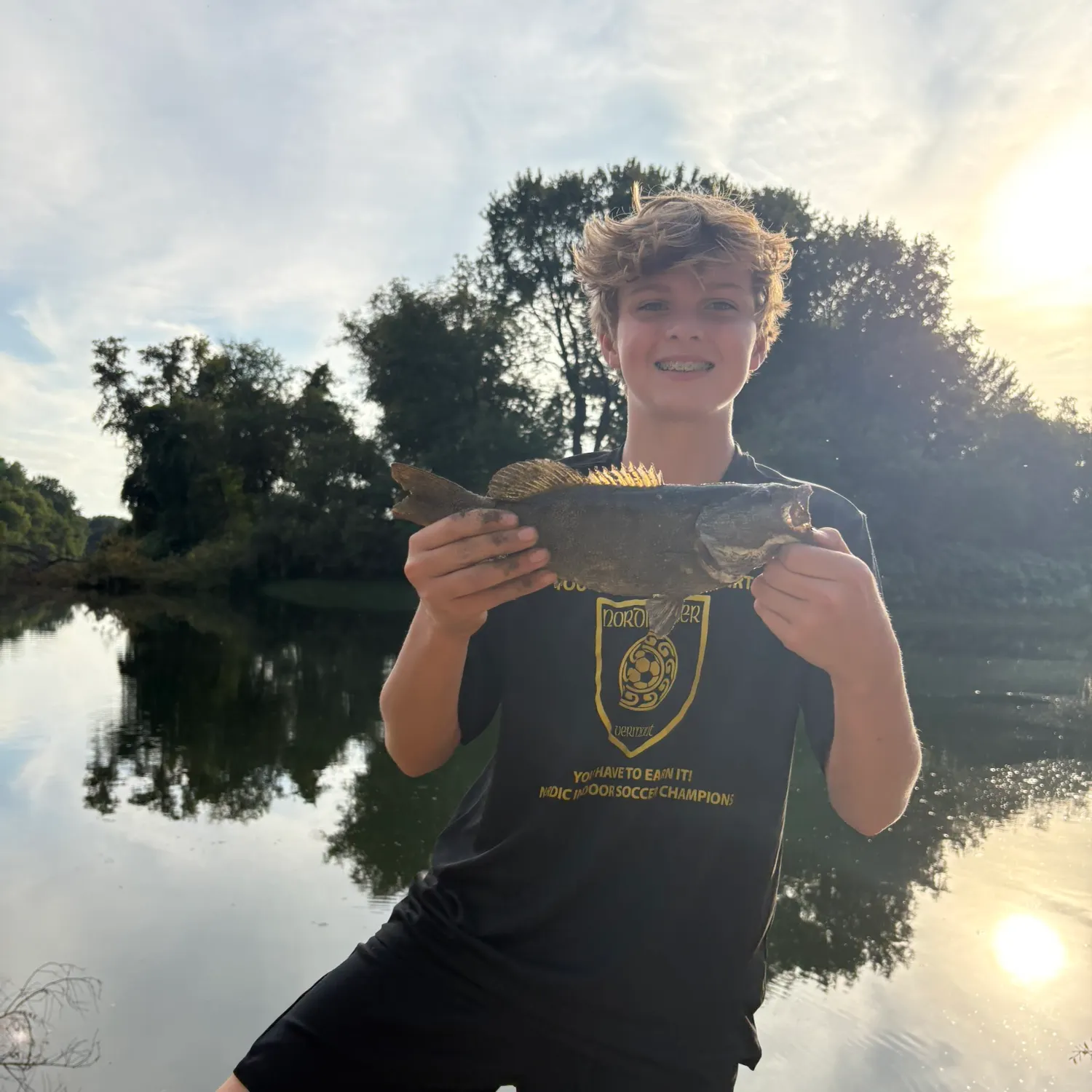 Smallmouth bass caught on Fishbrain