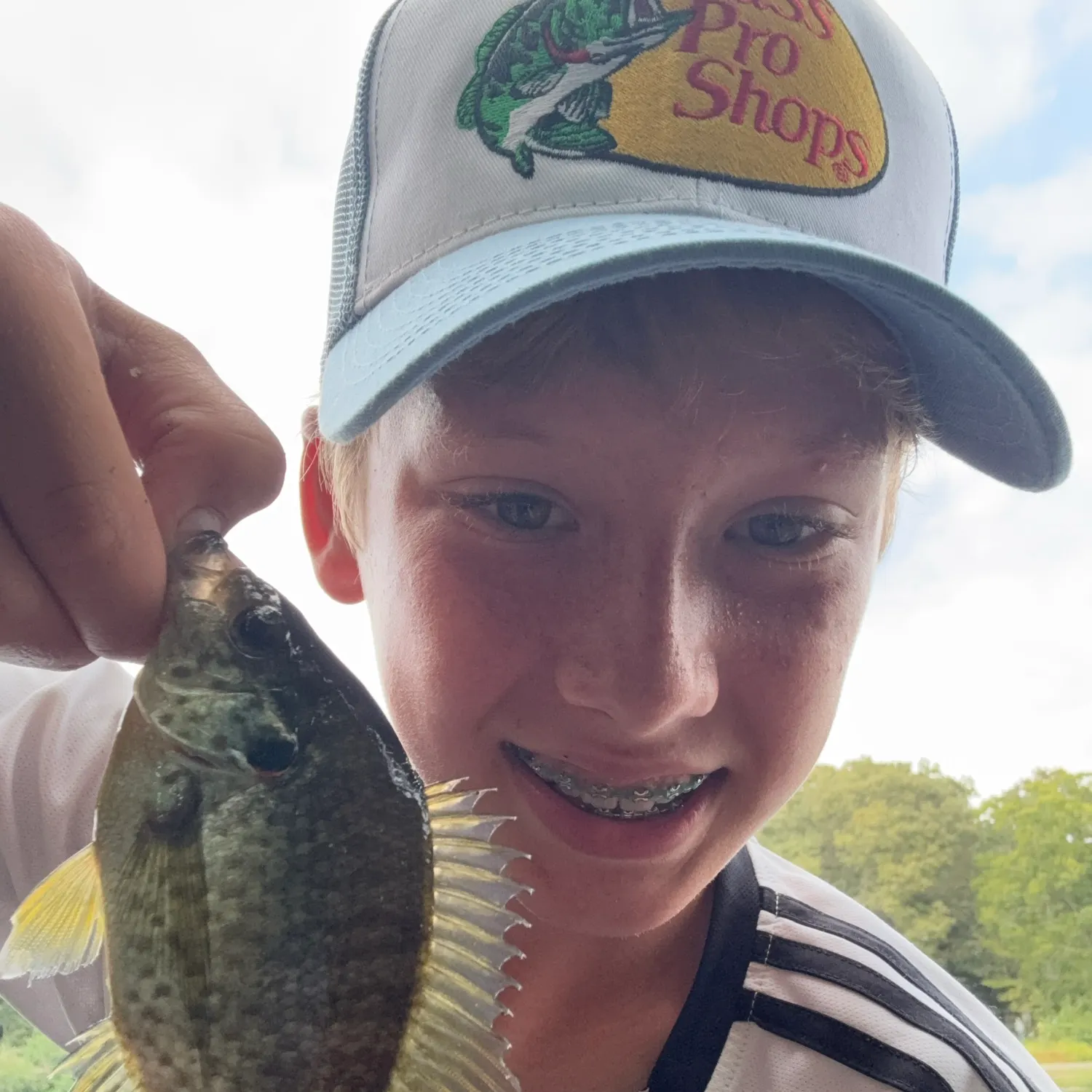 Redear sunfish caught on Fishbrain