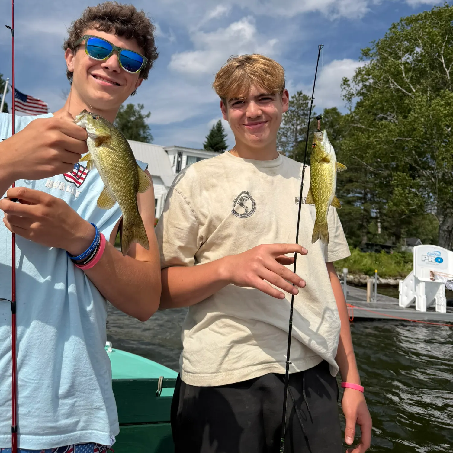 recently logged catches