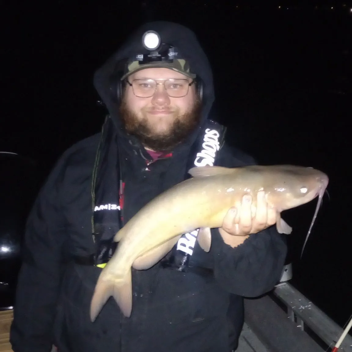 Channel catfish caught on Fishbrain