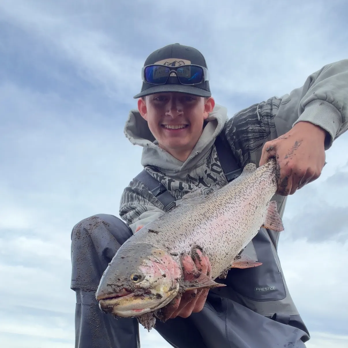 Cutbow caught on Fishbrain