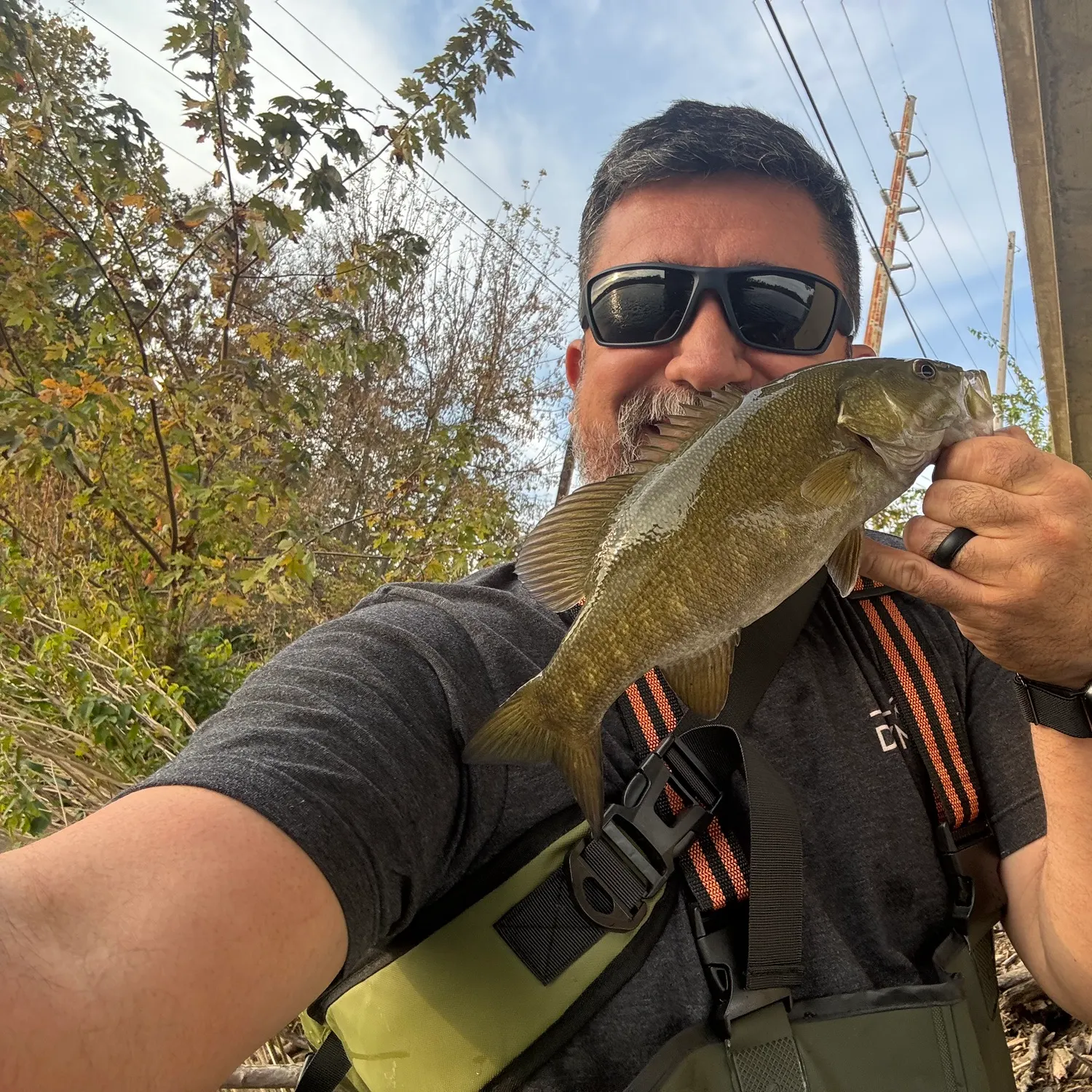 Smallmouth bass caught on Fishbrain