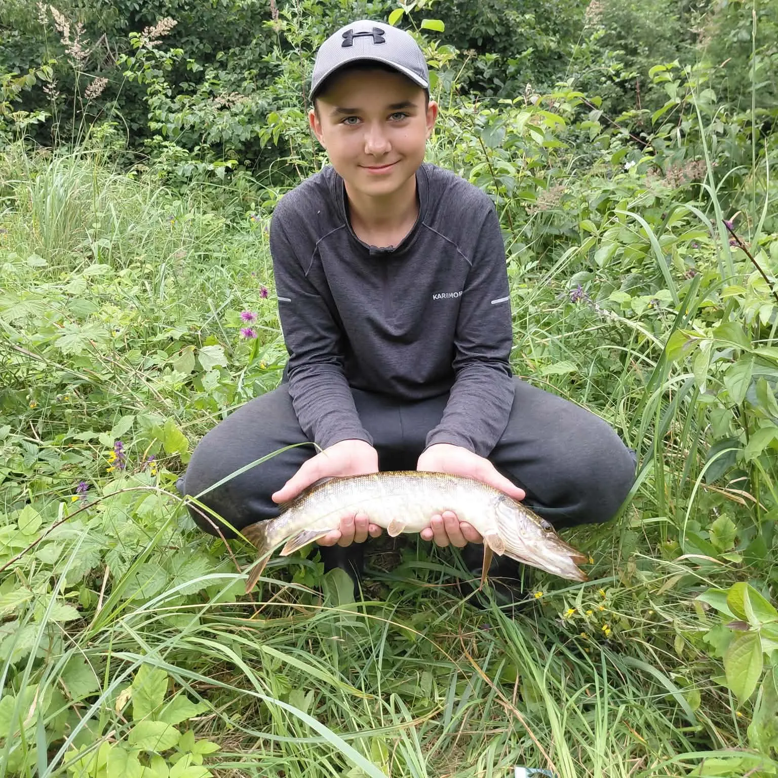 Northern pike caught on Fishbrain