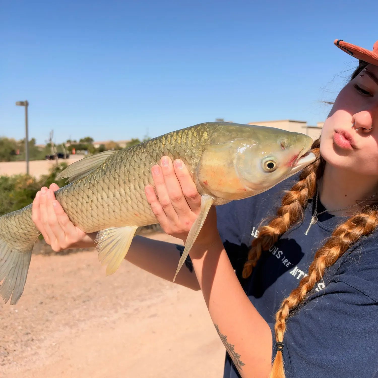 Grass carp caught on Fishbrain
