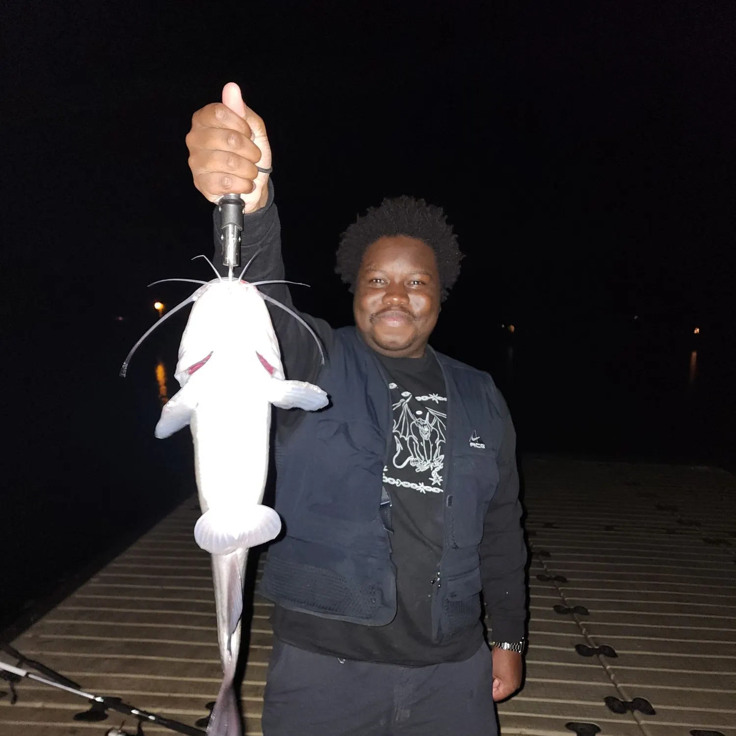 Channel catfish caught on Fishbrain