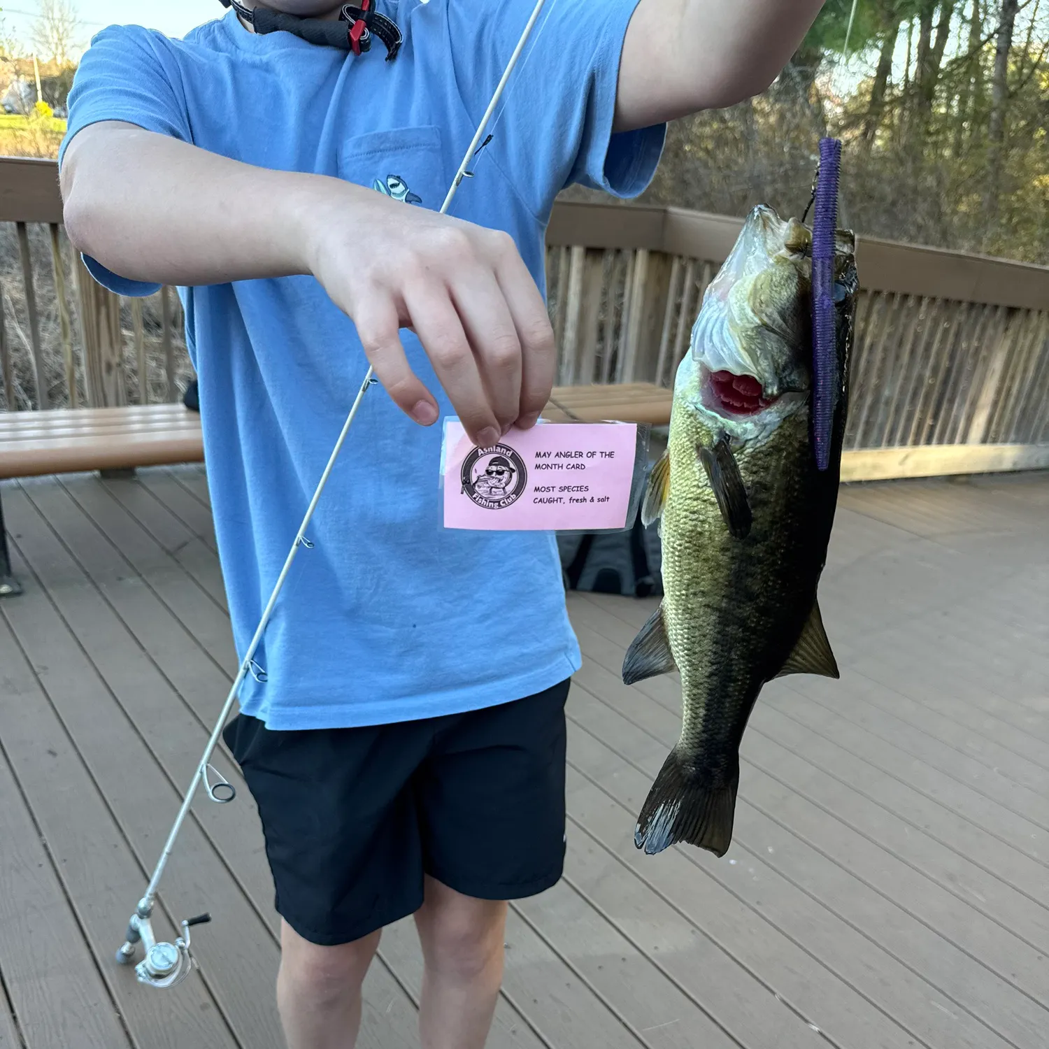 recently logged catches