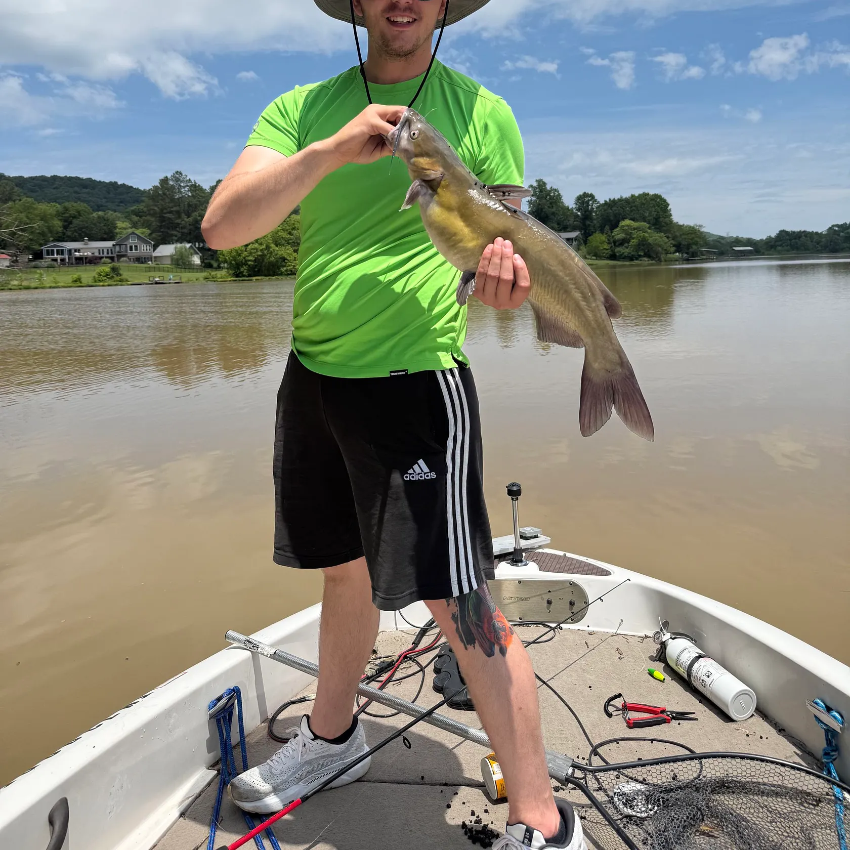 recently logged catches