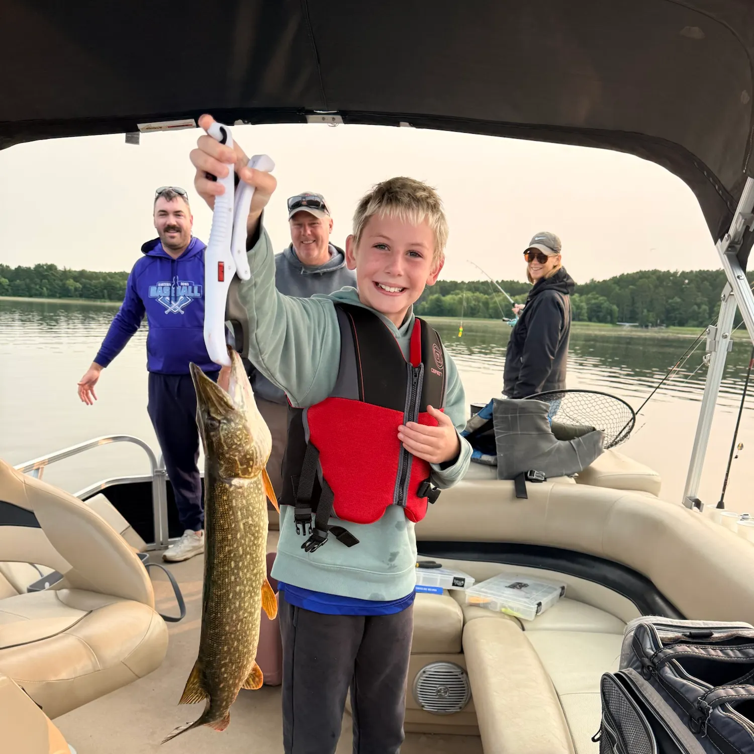 Northern pike caught on Fishbrain