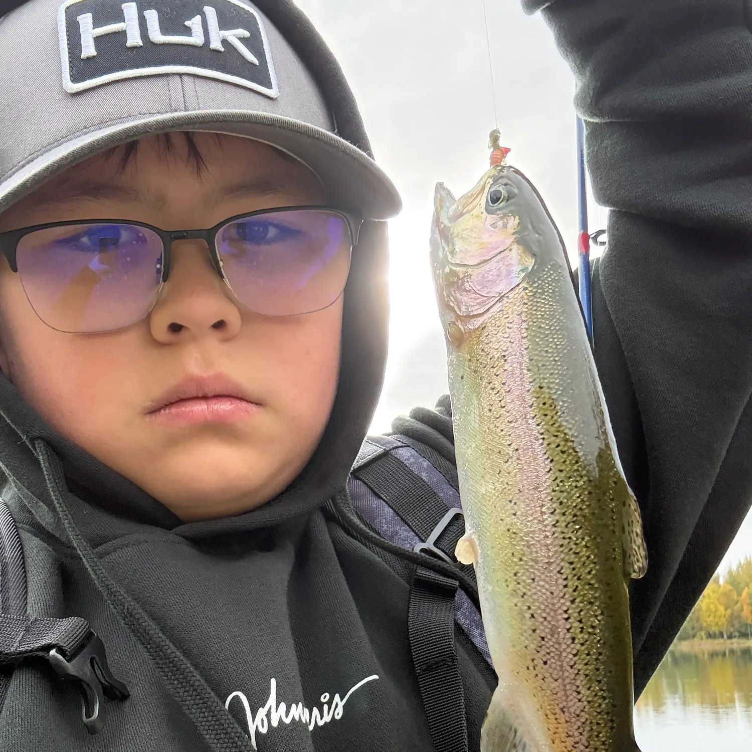 Rainbow trout caught on Fishbrain