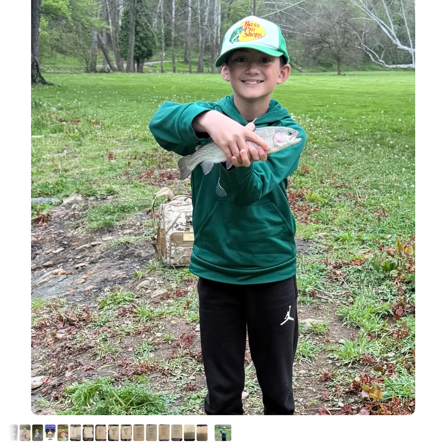recently logged catches