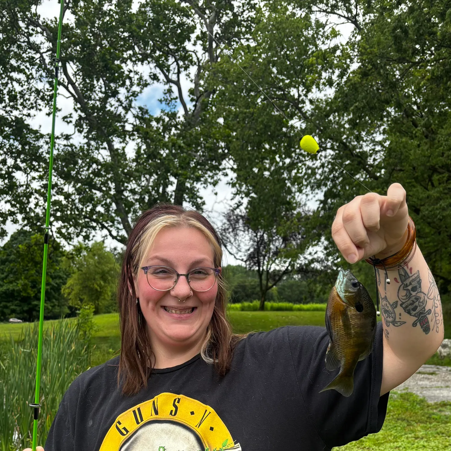 recently logged catches