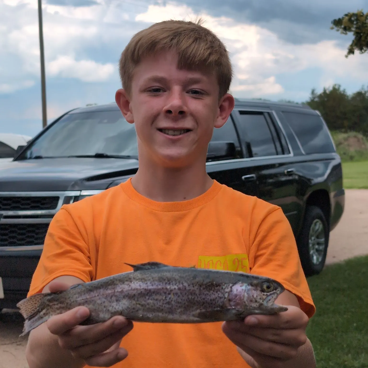 Rainbow trout caught on Fishbrain