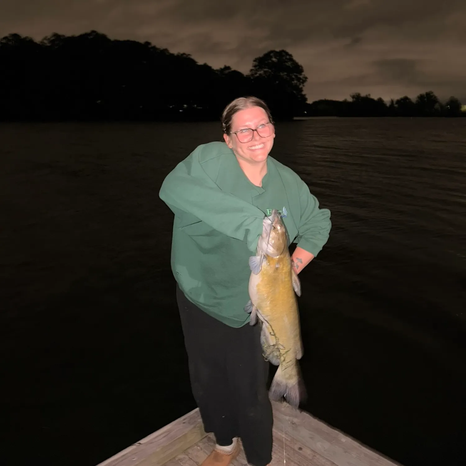 Channel catfish caught on Fishbrain