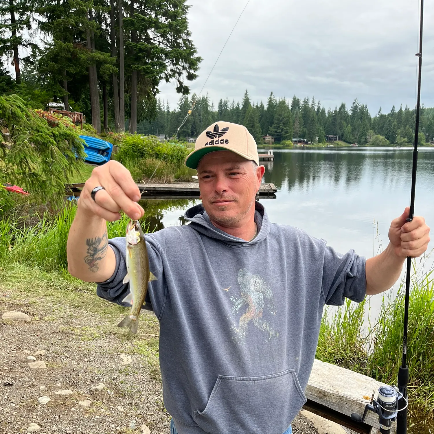 recently logged catches