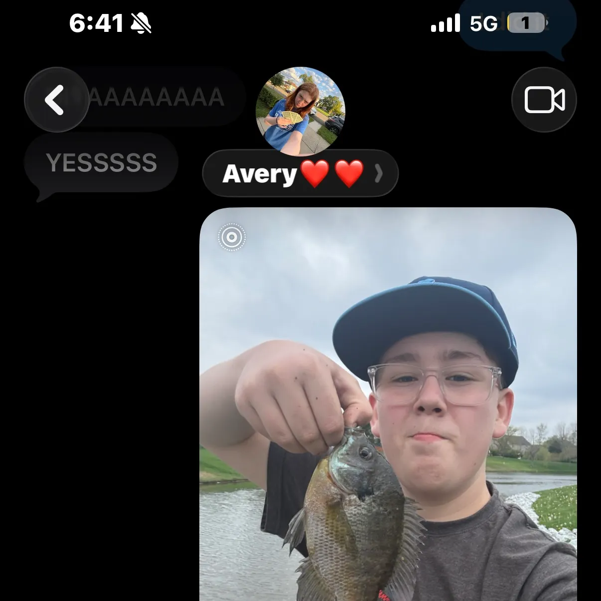 recently logged catches