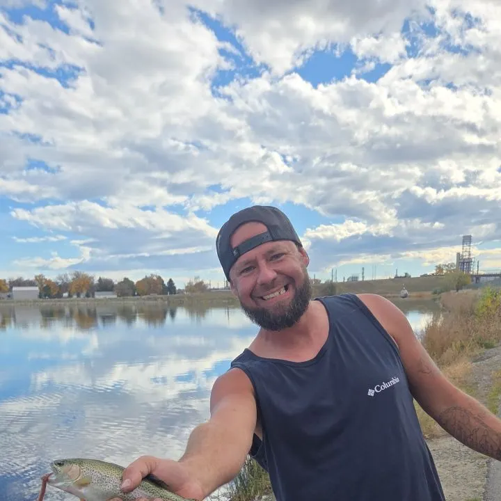 Rainbow trout caught on Fishbrain