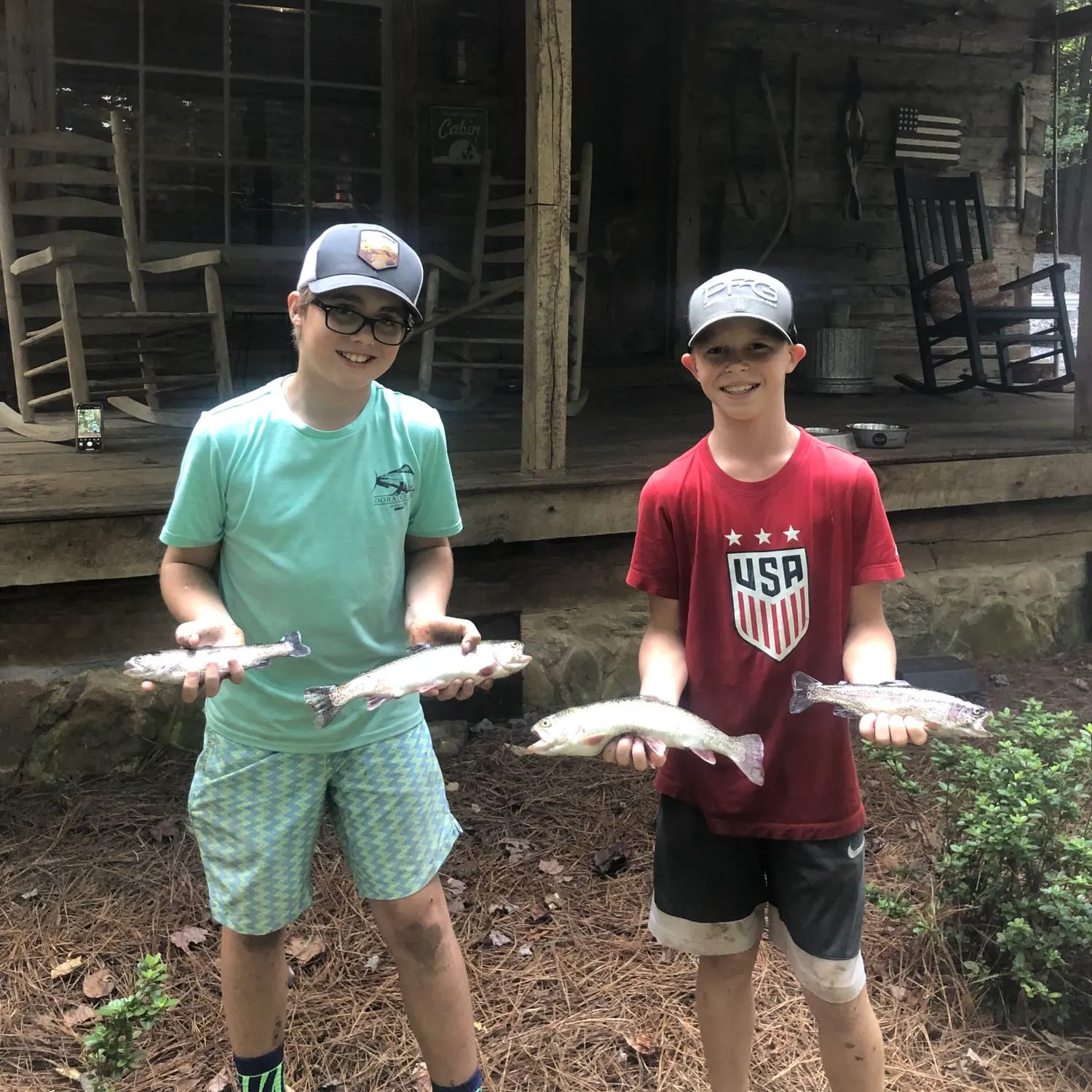 recently logged catches