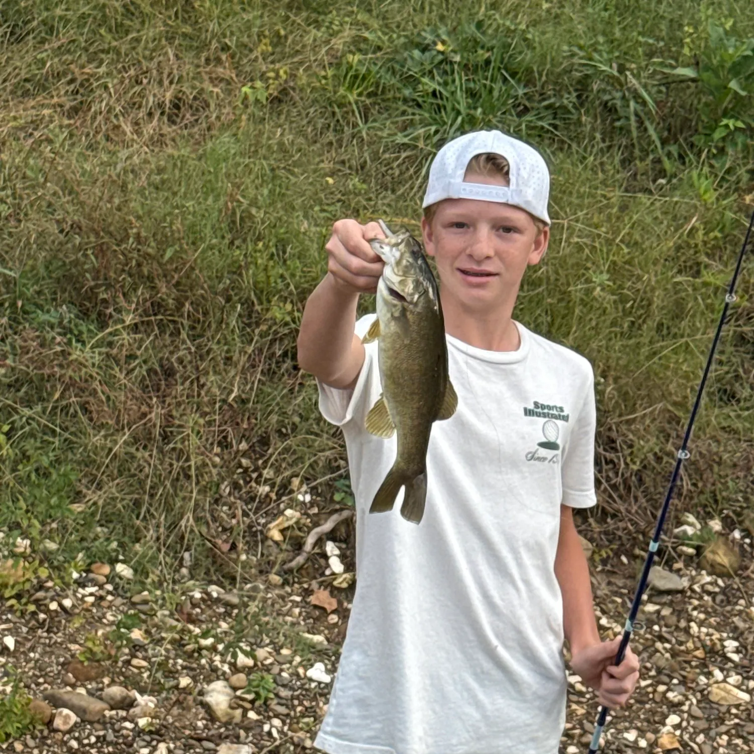 Smallmouth bass caught on Fishbrain