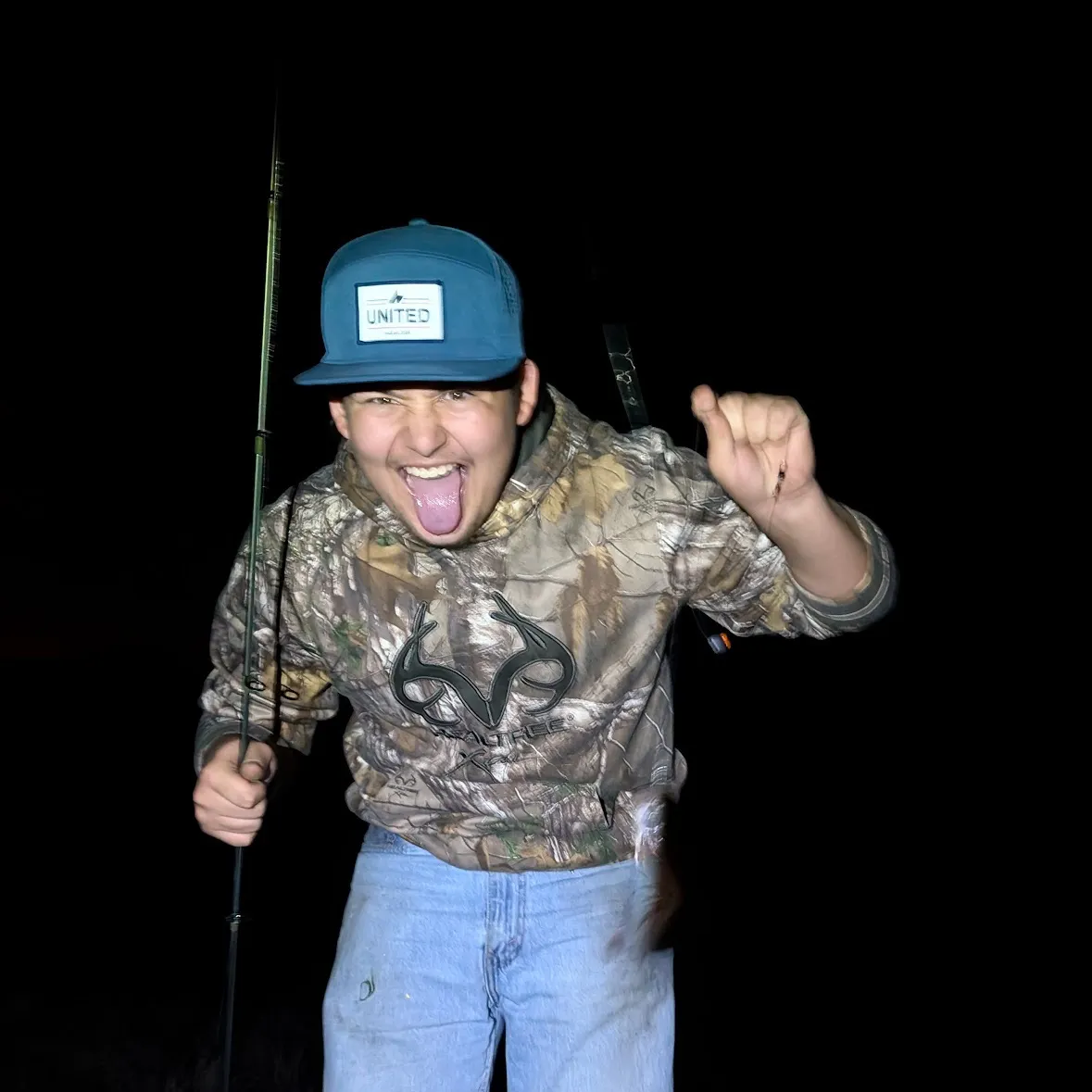 Rainbow trout caught on Fishbrain