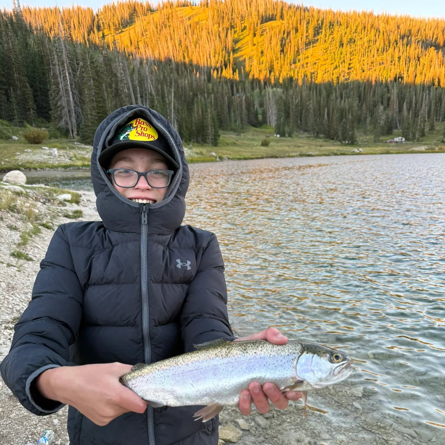 Rainbow trout caught on Fishbrain