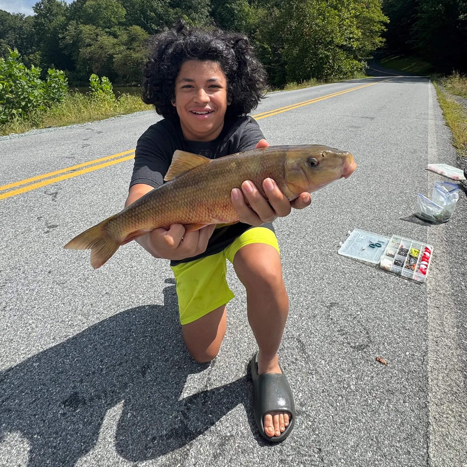 Golden redhorse caught on Fishbrain